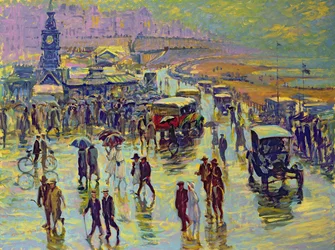 Brighton on a Rainy Day